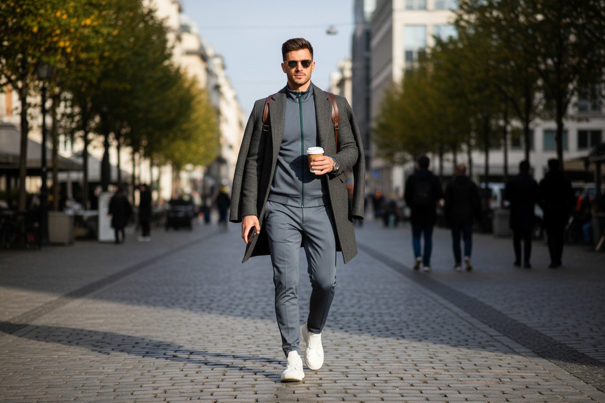 Dres męski 2026 — między sportowym lookiem a miejską elegancją