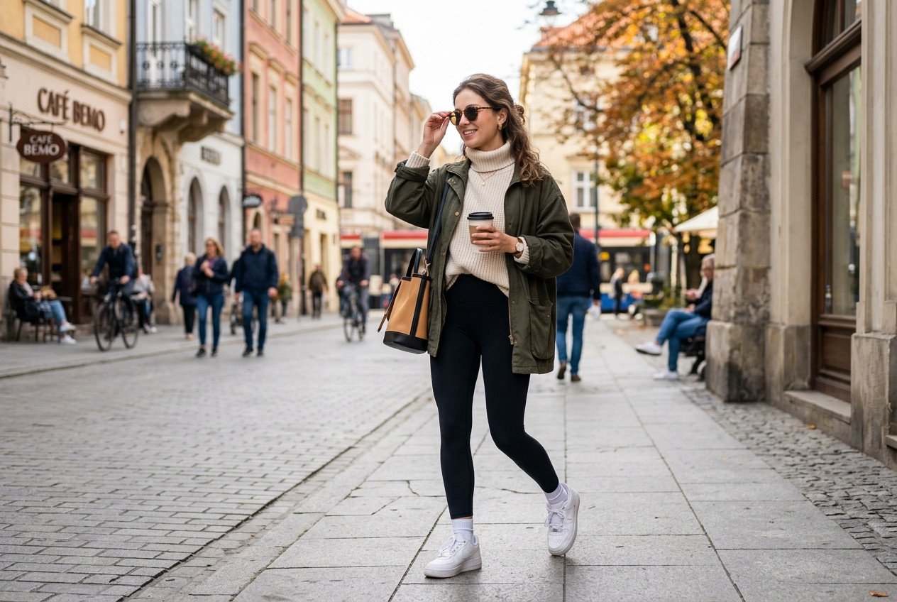 Leginsy na co dzień — baza, od której zaczyna się styling